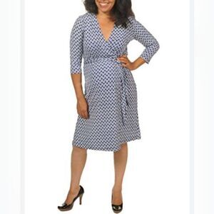 Japanese Weekend Maternity True Wrap Dress